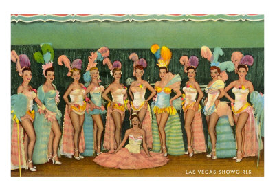 vintage Vegas showgirls