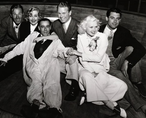 Cary Grant, Randolph Scott, Carole Lombard