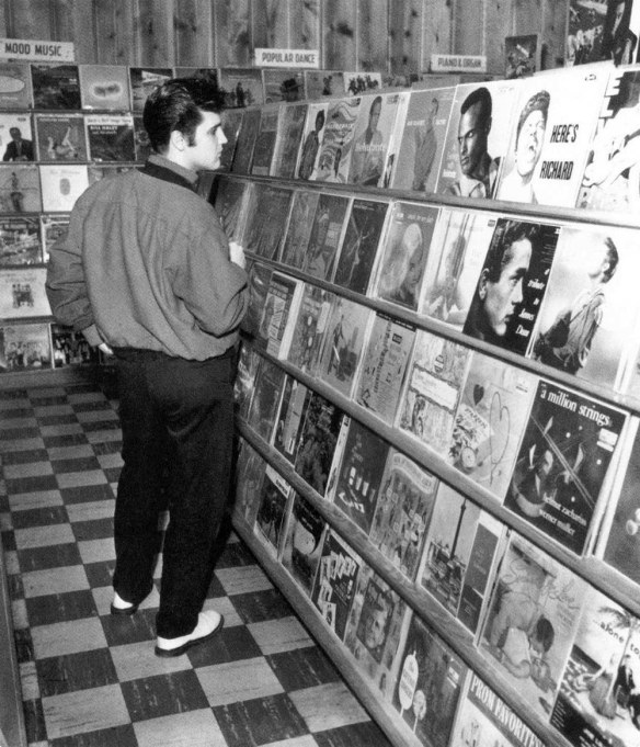 Elvis Presley record store
